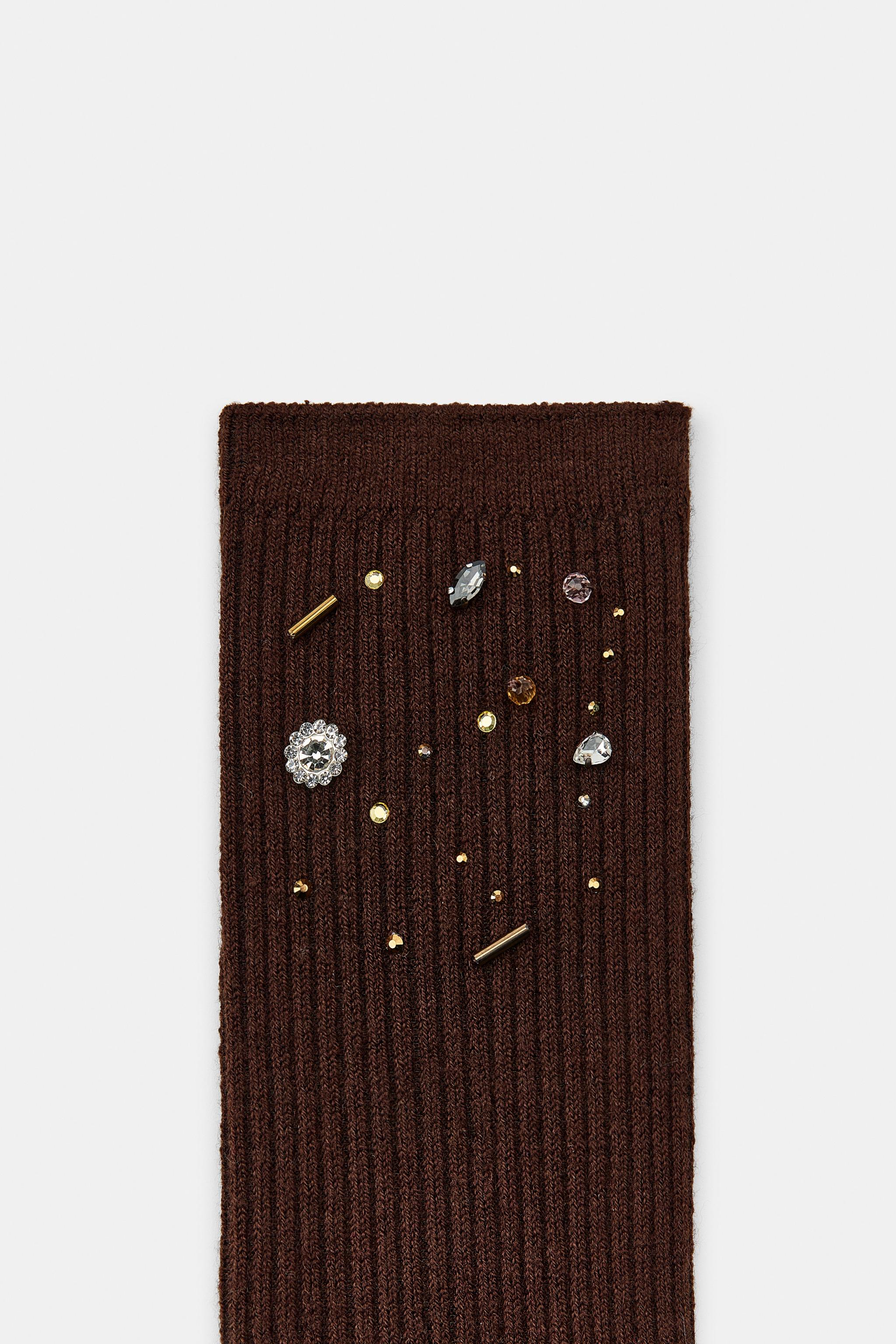 CHAUSSETTES AVEC LAINE ET FANTAISIE